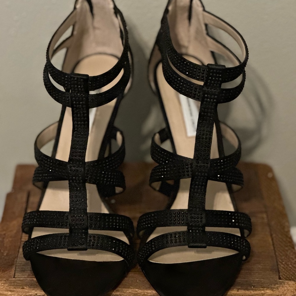 INC Renatabks gorgeous Black Heels, worn once.